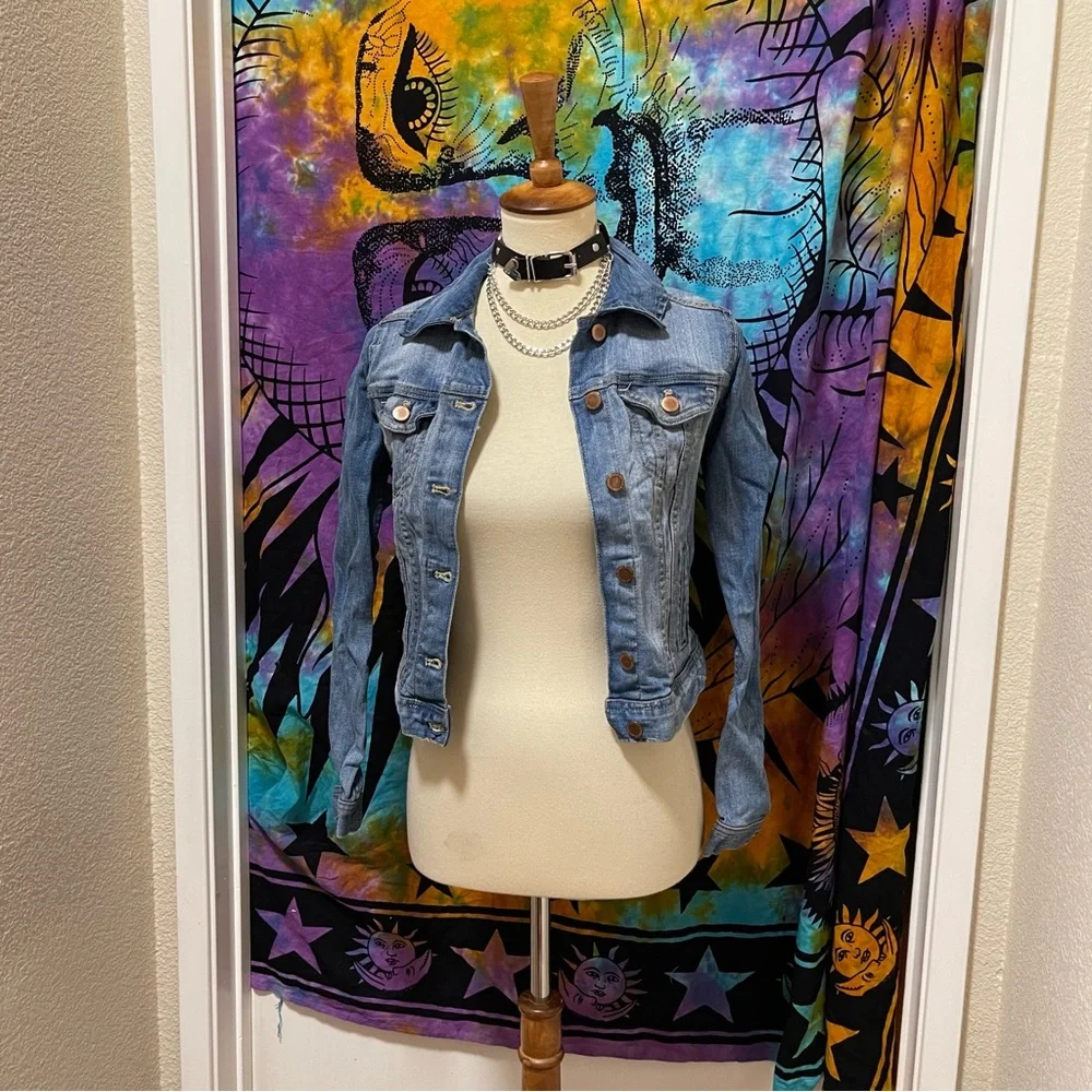 π Lovely denim casual jacket - Picture 4 of 11
